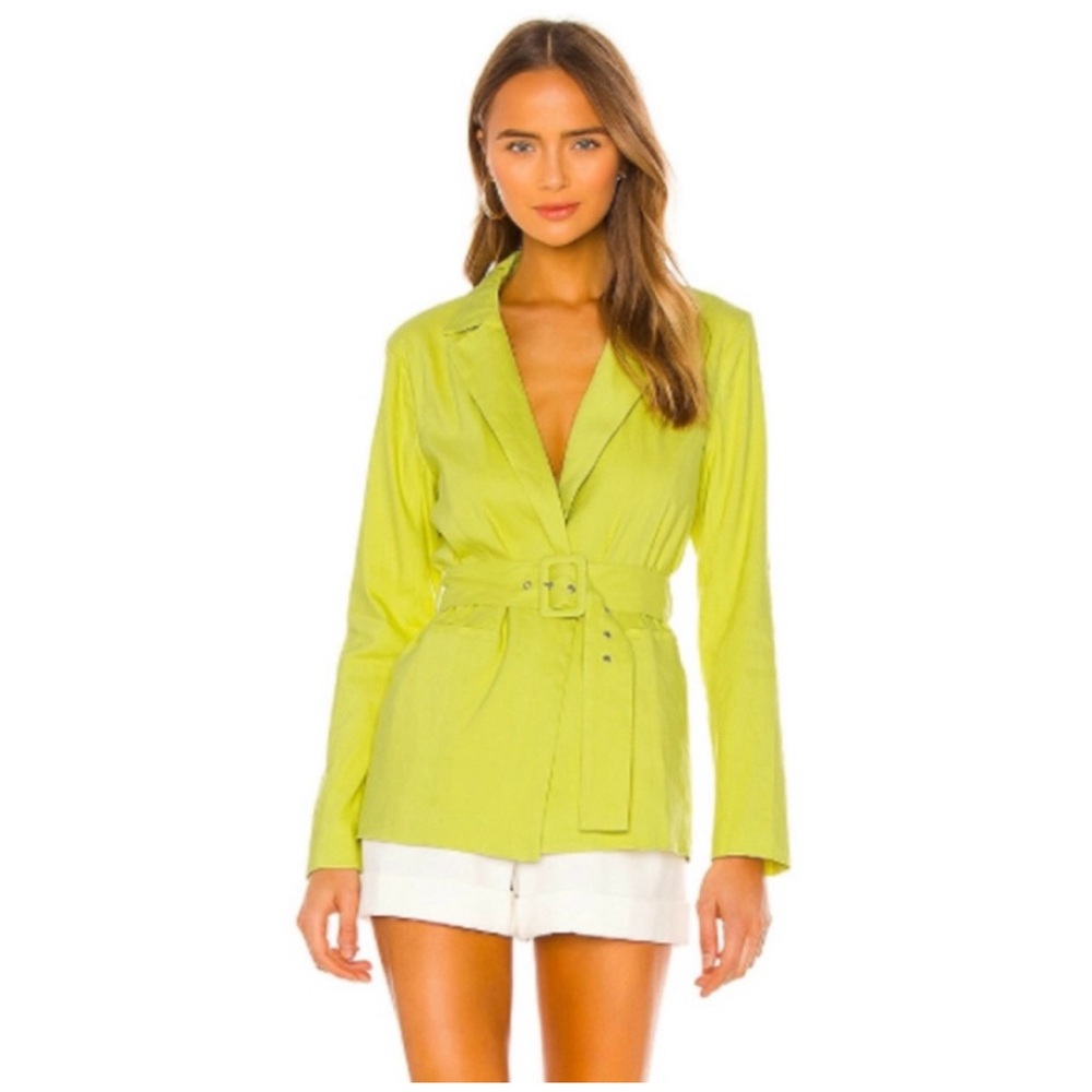 NWT Lovers + Friends Galvin Belted Blazer S